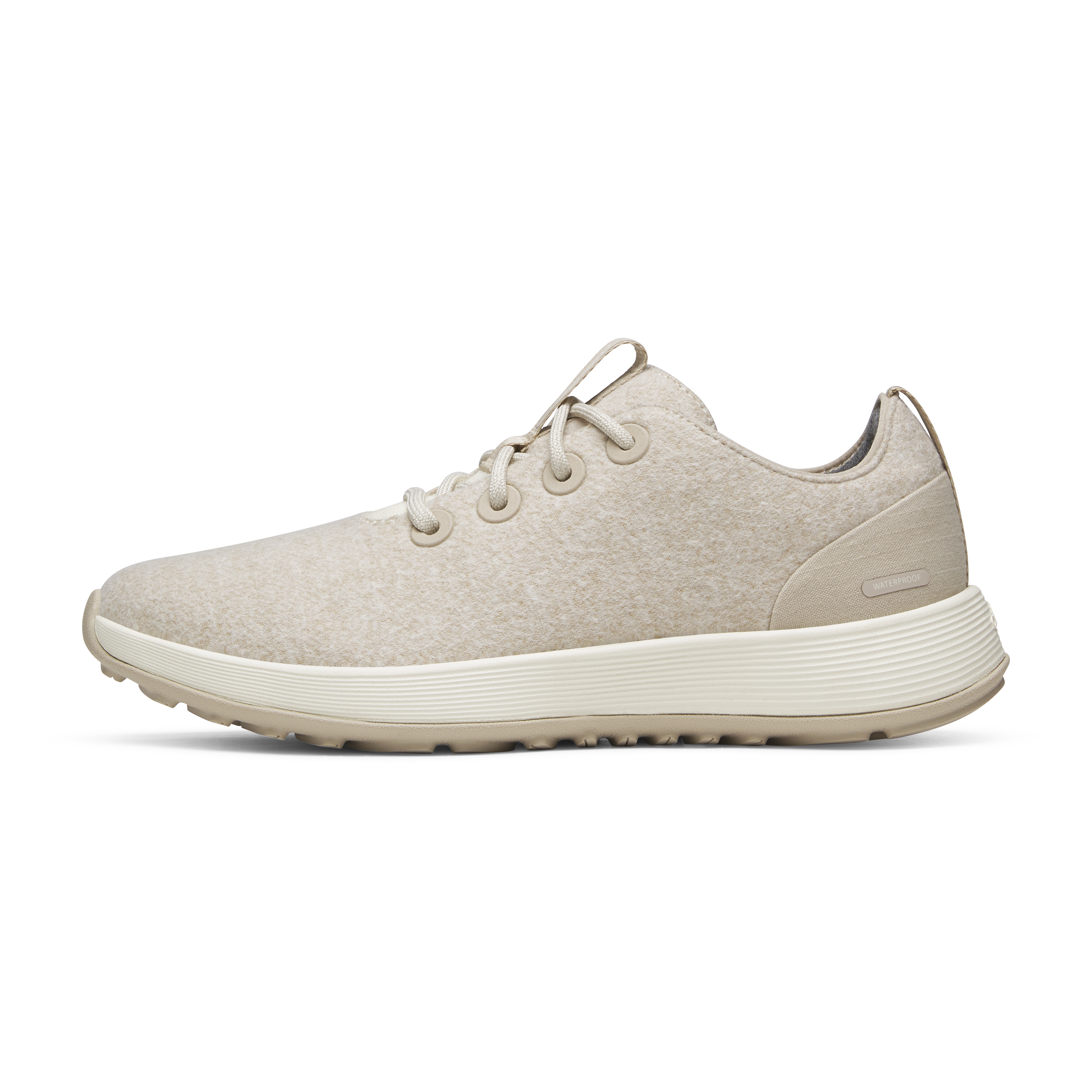 Allbirds Women's Wool Runner NZ Waterproof - Stony Cream/Rugged Beige (Stony Cream Sole)