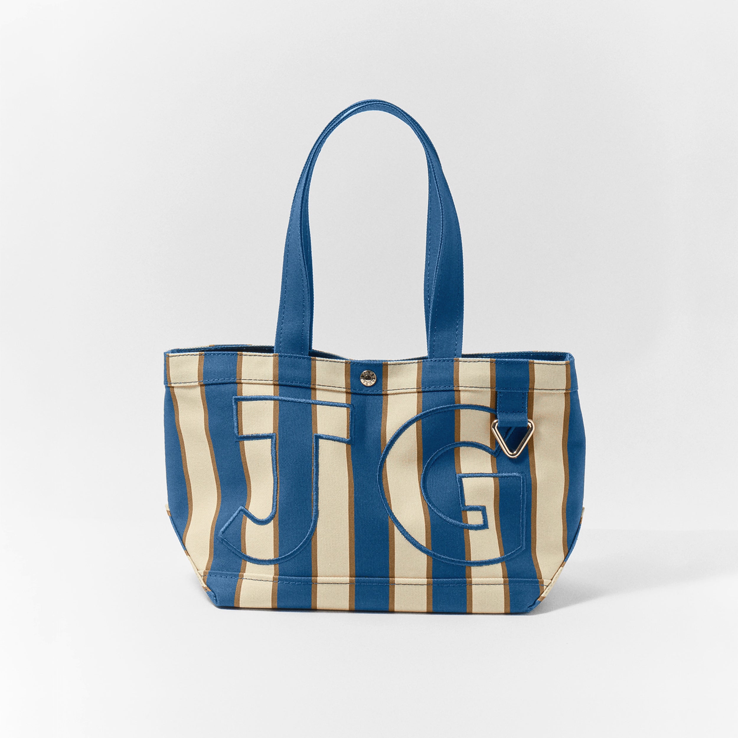 BaubleBar Striped Custom Alpha Tote - Nightfall