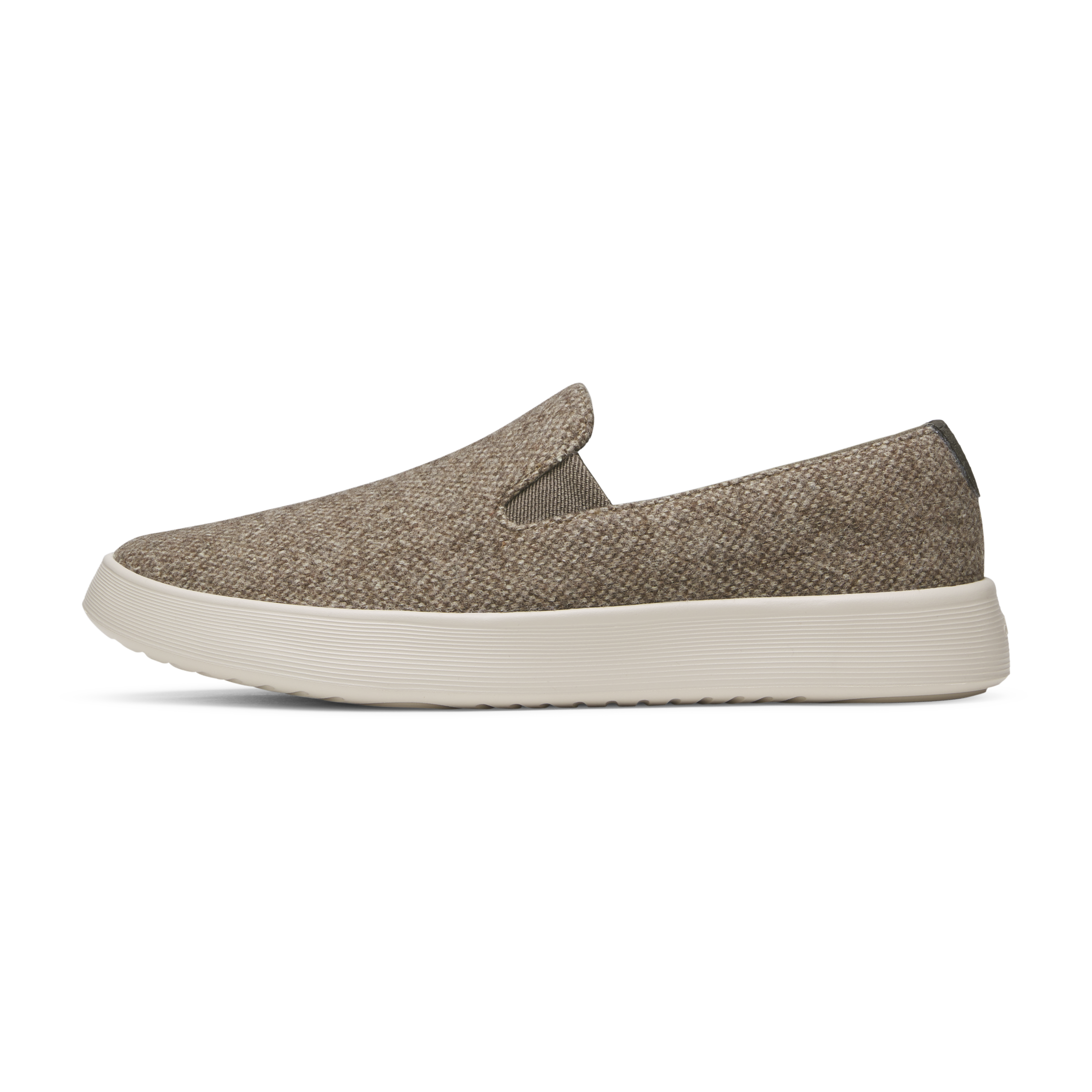 Allbirds Men's Cruiser Slip On Tweed - Weathered Brown (Weathered White Sole)