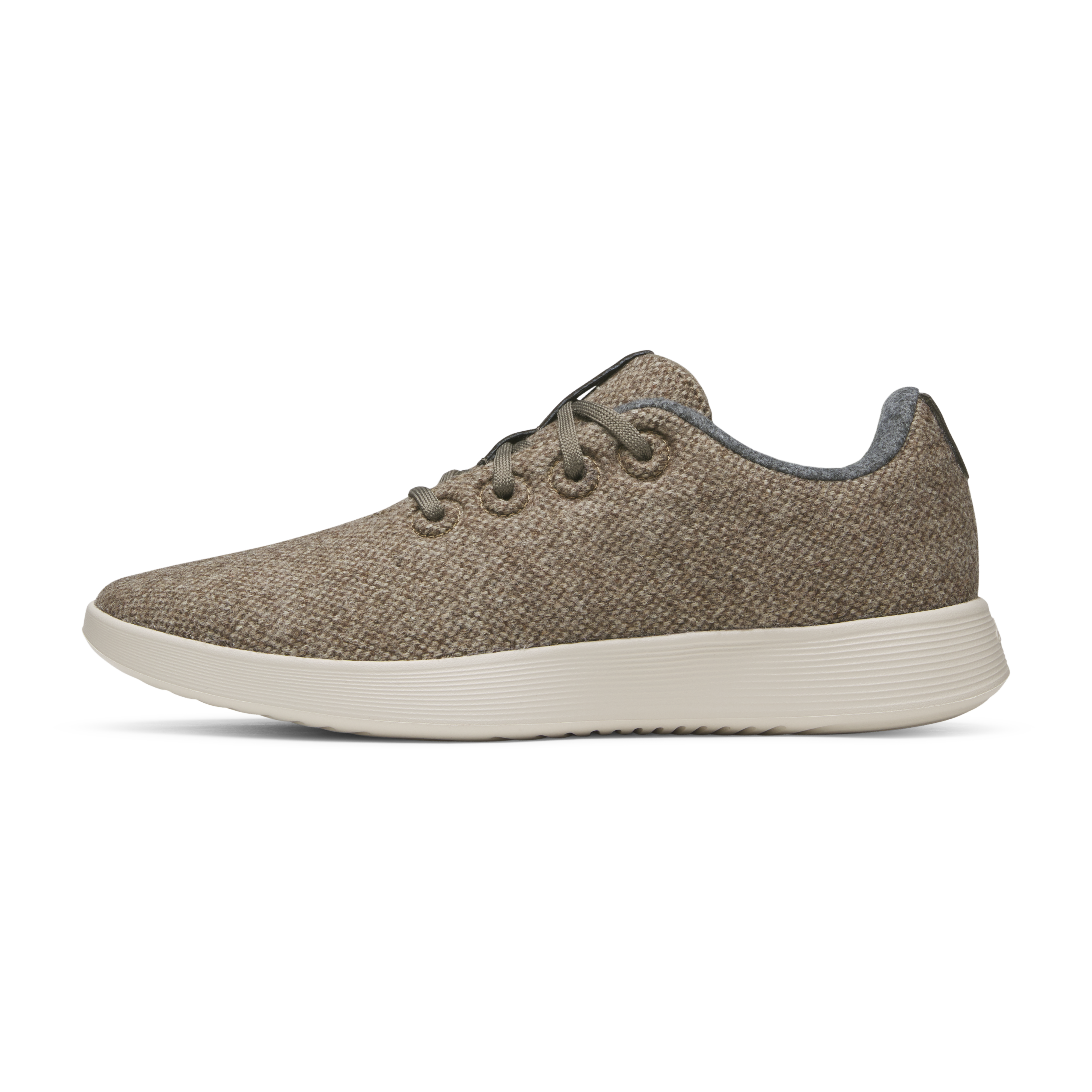 Allbirds Men's Runner NZ Tweed - Weathered Brown (Weathered White Sole)