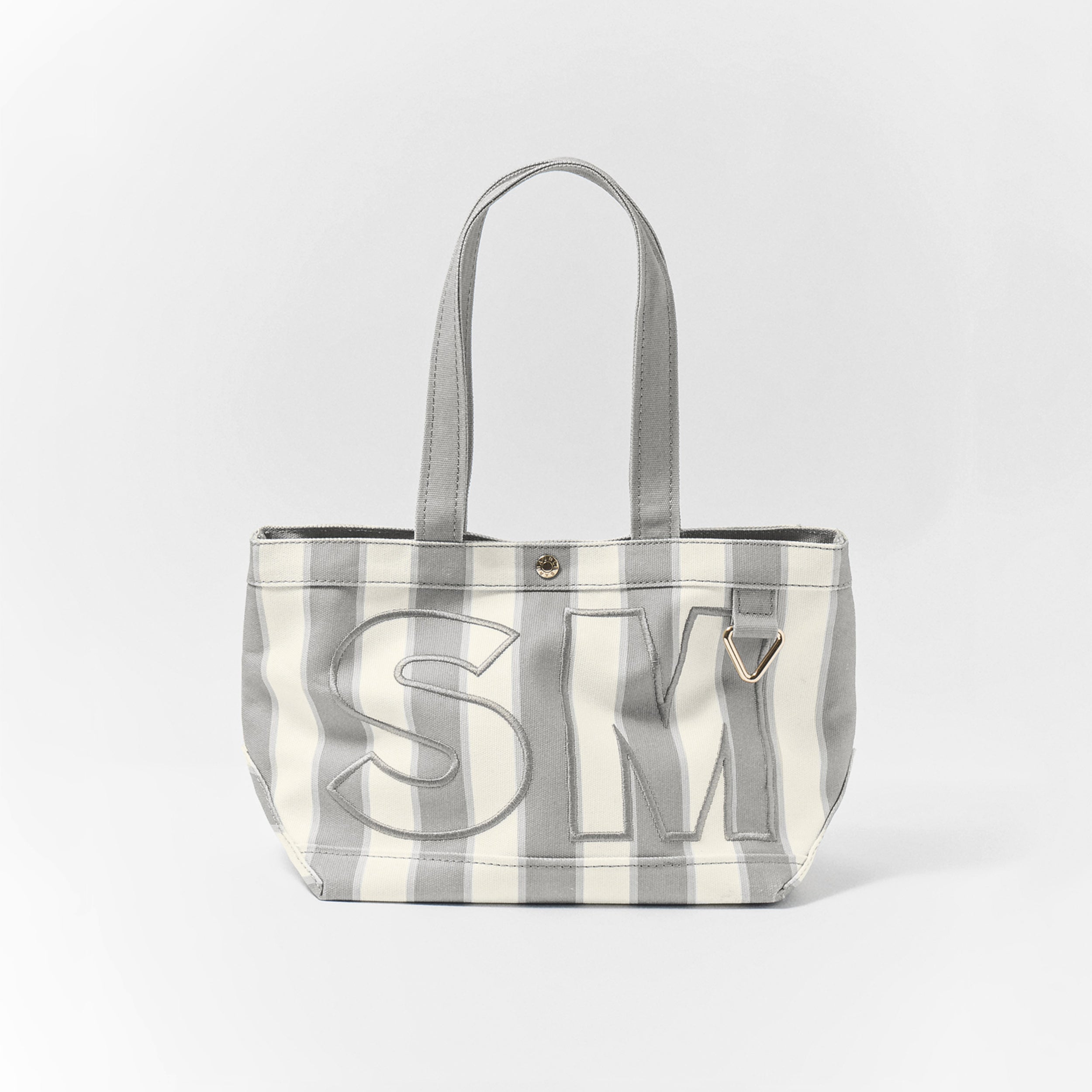 BaubleBar Striped Custom Alpha Tote - Quartz