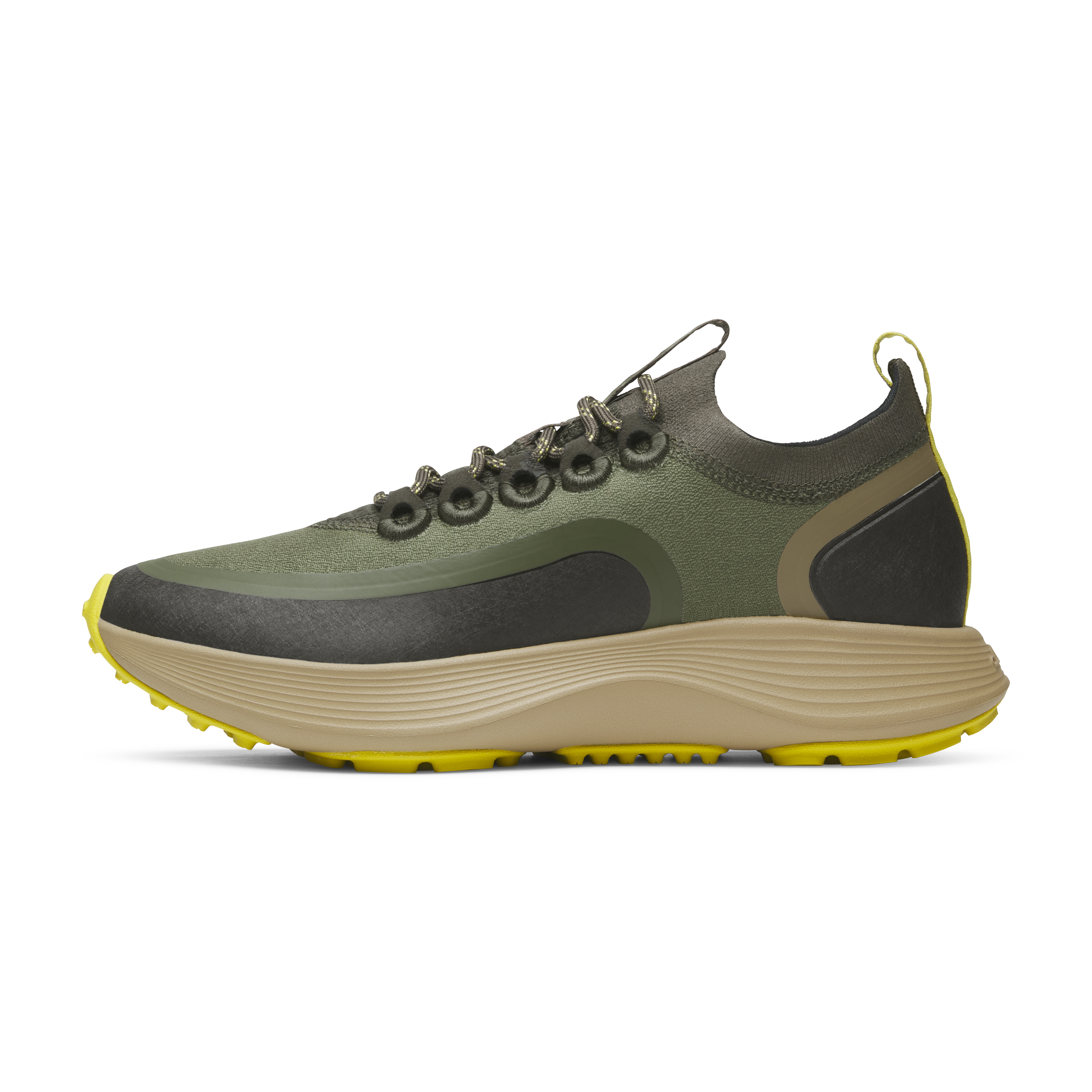 Allbirds Men's Strider Explore - Rustic Green (Hazy Beige Sole)