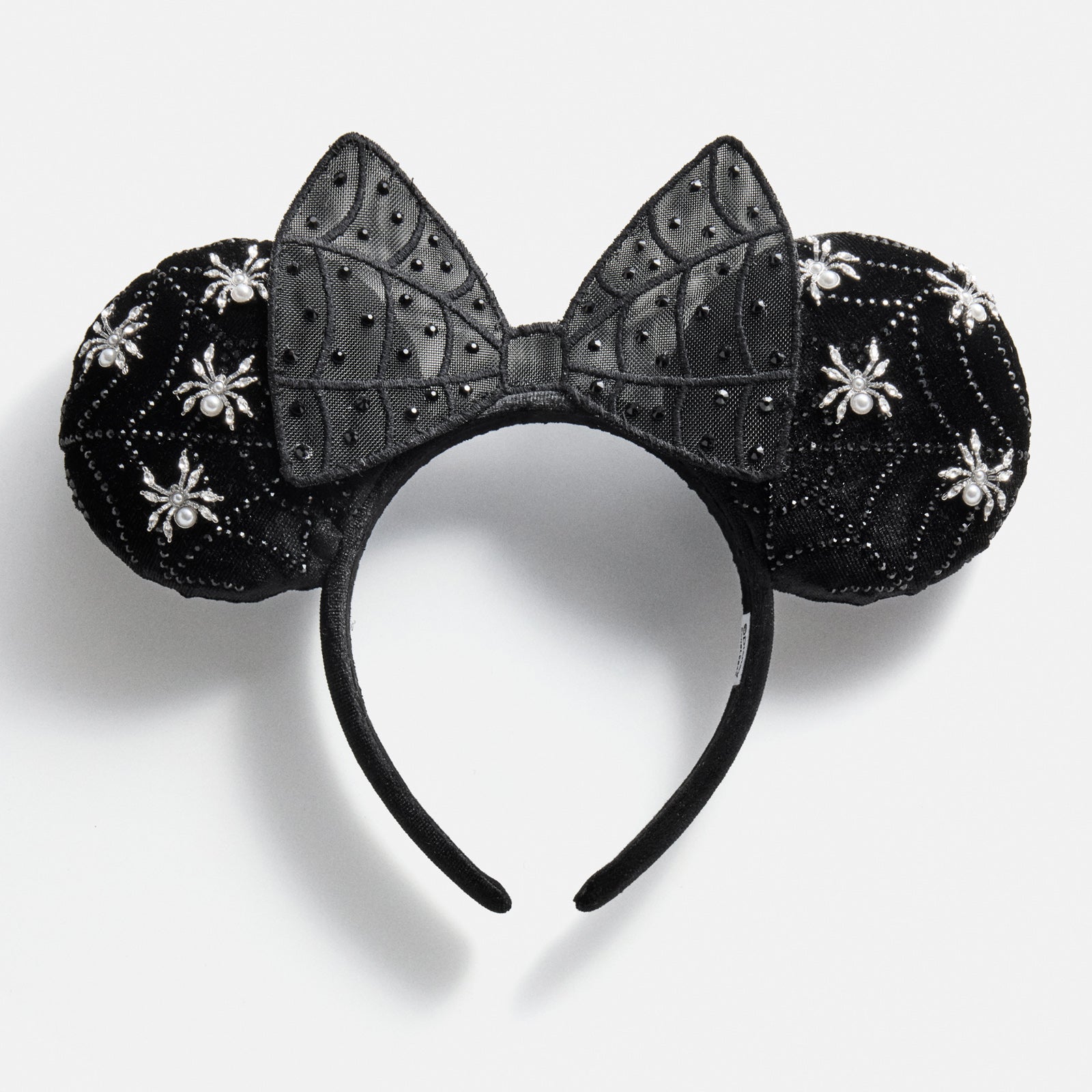 BaubleBar Disney Minnie Mouse Spider Web Halloween Ears Headband