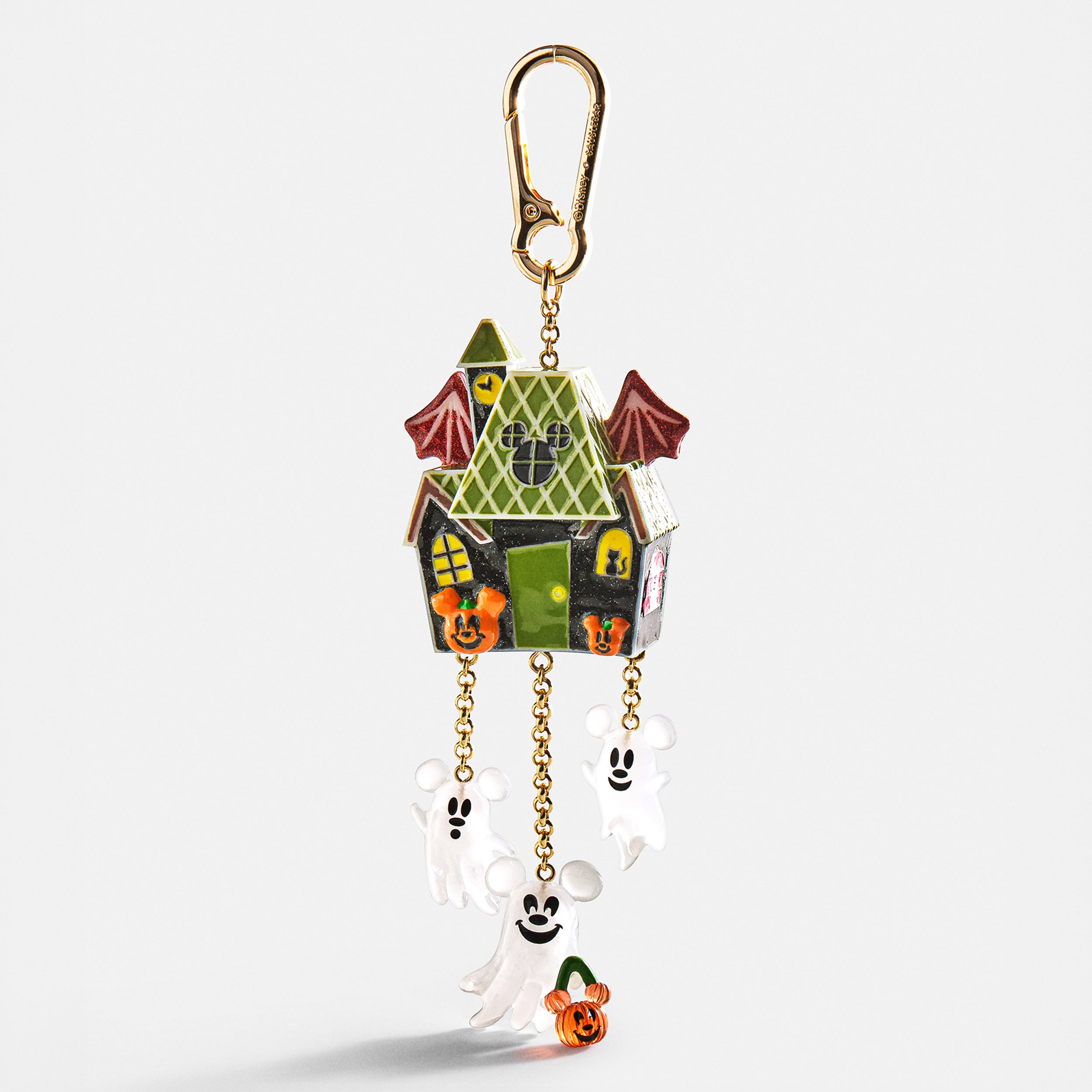 BaubleBar Disney Mickey Mouse Haunted House Halloween Bag Charm