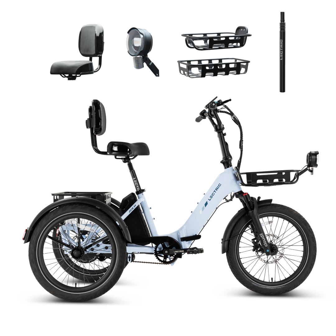 Lectric XP Trike2 Glacier Blue - Special Offer