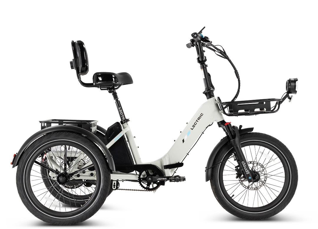 Lectric XP Trike2 Stratus White eTrike