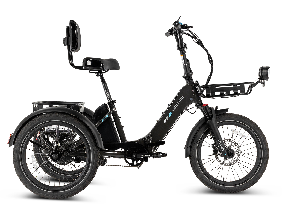 Lectric XP Trike2 Tempest Grey eTrike