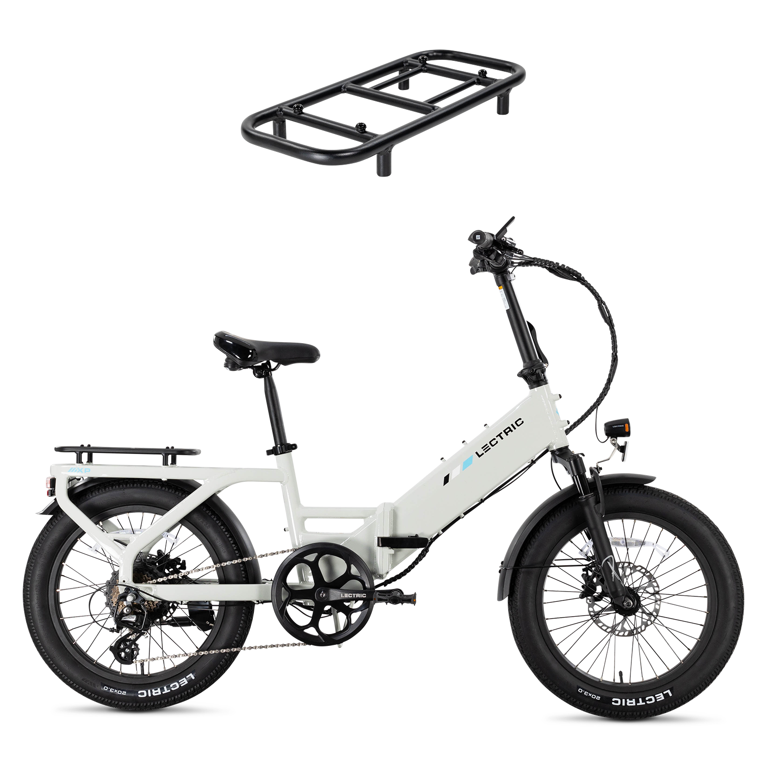 Lectric XP4 Step-Thru Stratus White - Special Offer