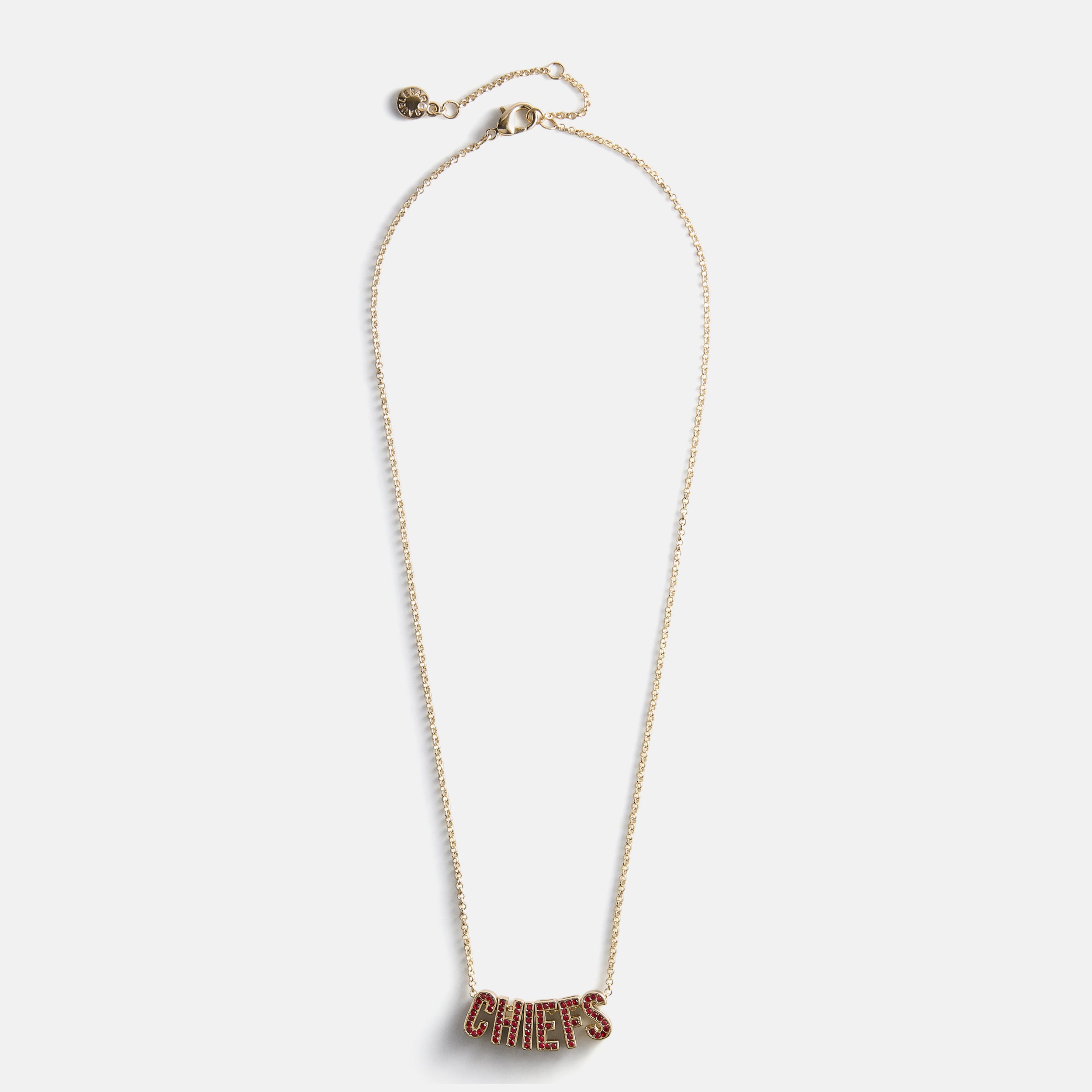 BaubleBar NFL Slogan Charm Necklace - Kansas City Chiefs