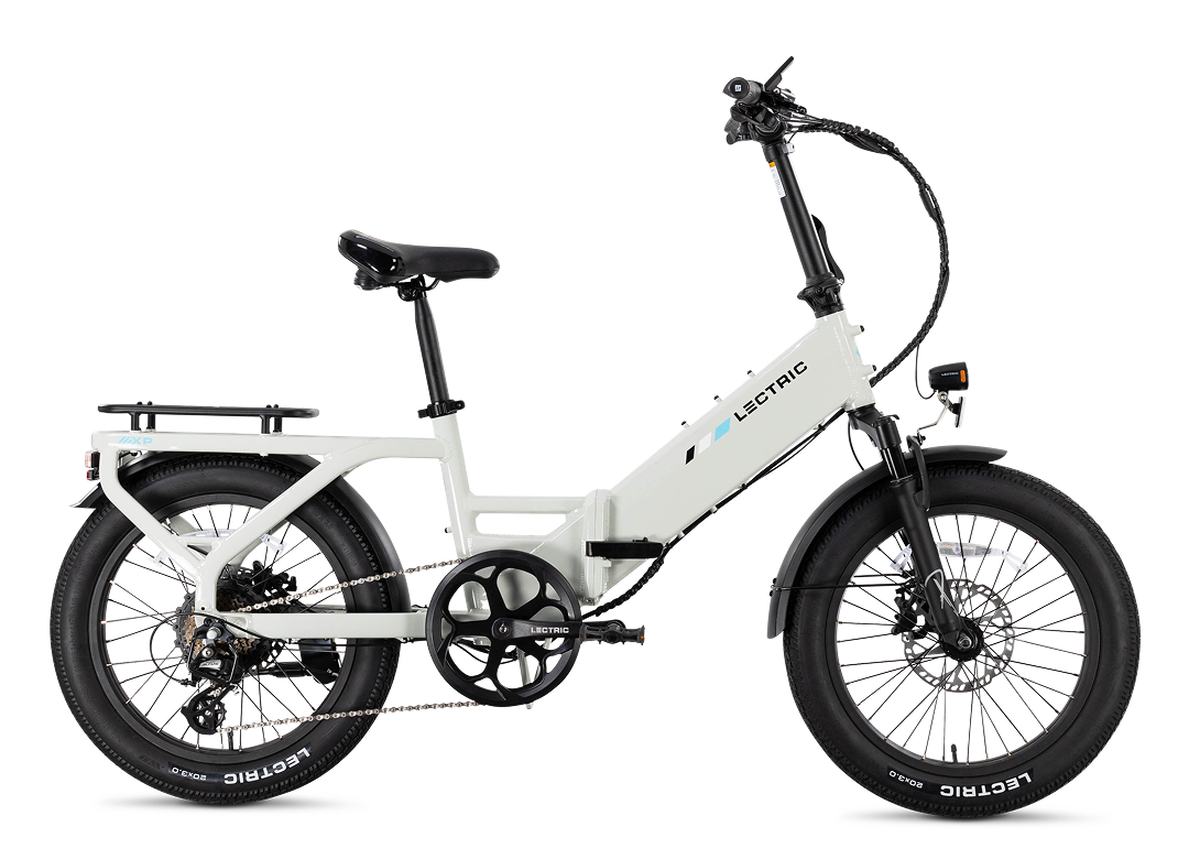 Lectric XP4 Step-Thru Stratus White eBike