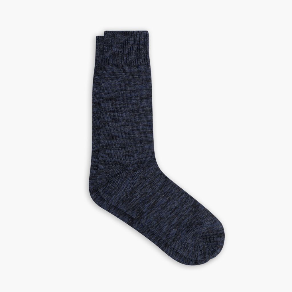 Thursdayboots Men's Marled Sock | Midnight Blue