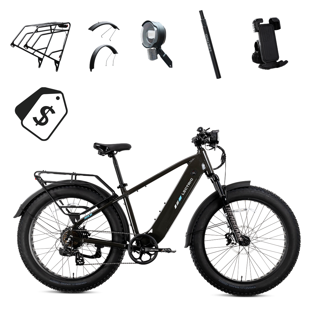 Lectric XPeak2 High-Step Long-Range - Labor Day Bundle