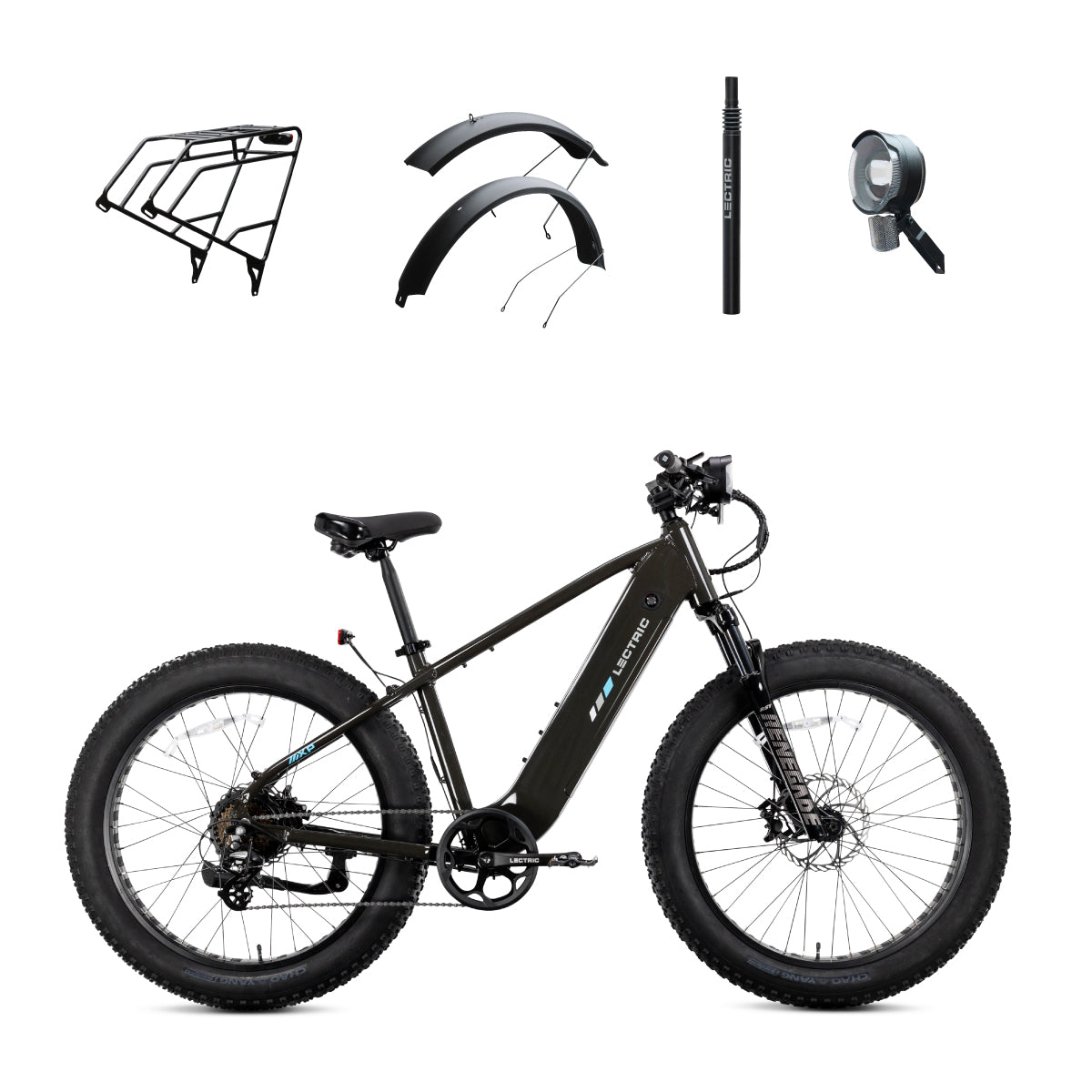 Lectric XPeak2 High-Step Long-Range - $100 OFF + FREE Rear Rack, Fenders, Elite Headlight, Suspens