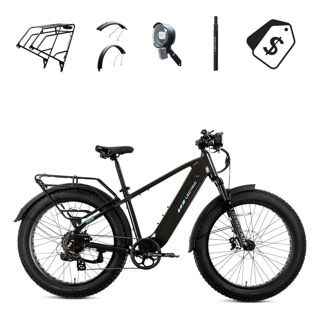 Lectric XPeak2 High-Step - Labor Day Bundle