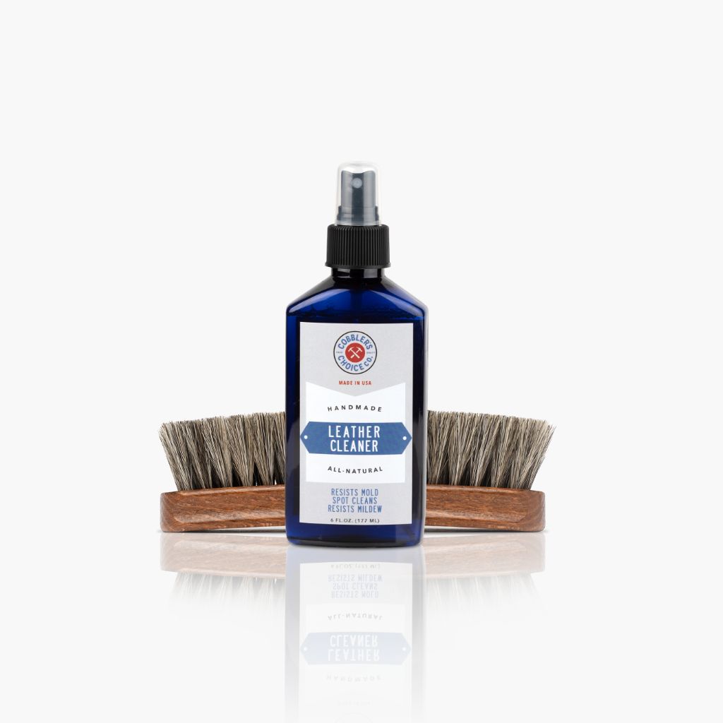 Thursdayboots Cobbler's Choice Leather Cleaner + Brush Bundle