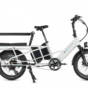 Lectric XPedition2 Stratus White Long-Range Dual-Battery eBike