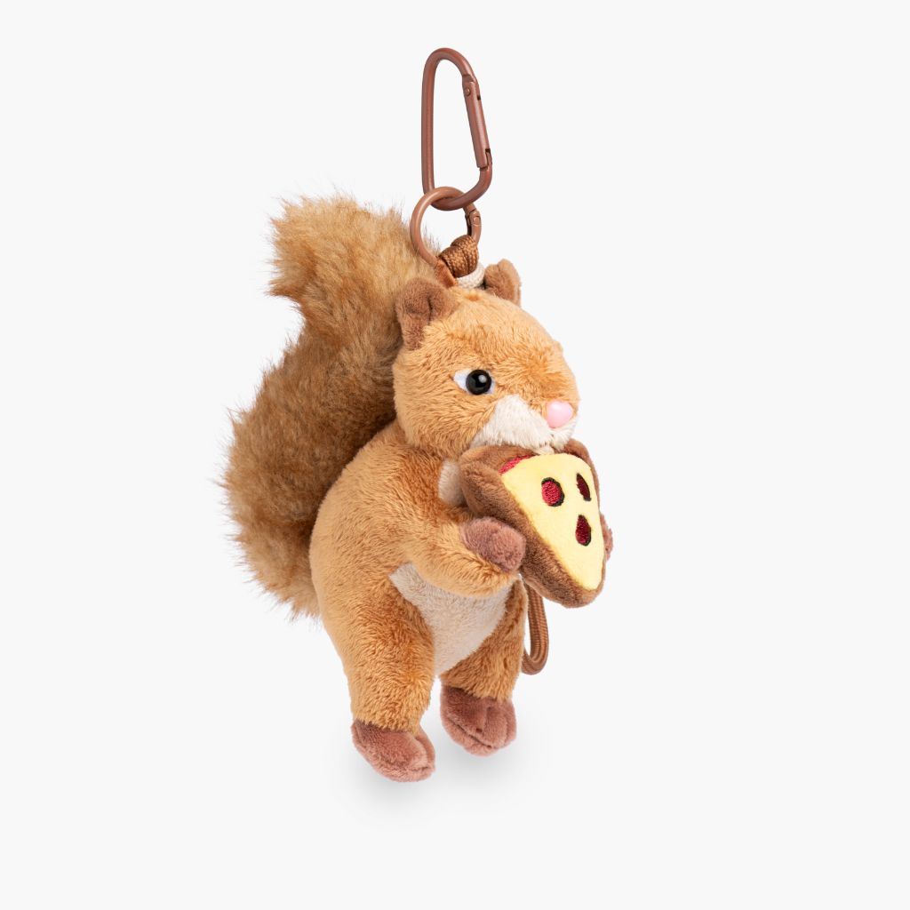 Thursdayboots Plush Charm | Pizza Squirrel