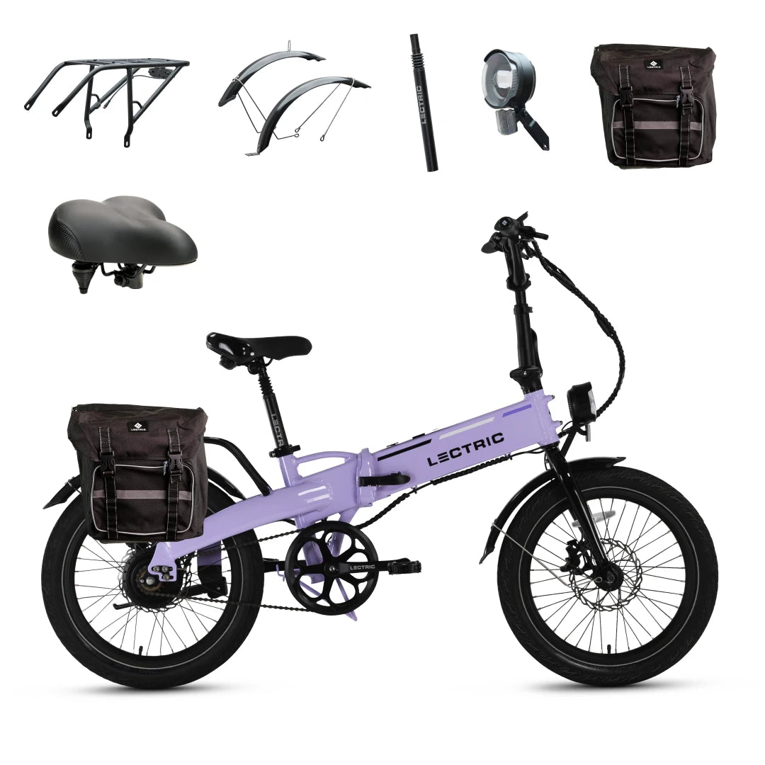 Lectric XP Lite2 Lavender Haze Long-Range - Labor Day Bundle