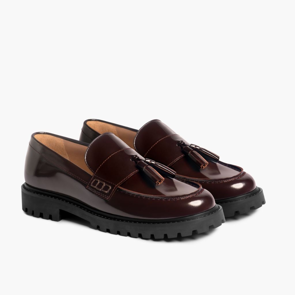 Thursdayboots Tassel Penny | Burgundy