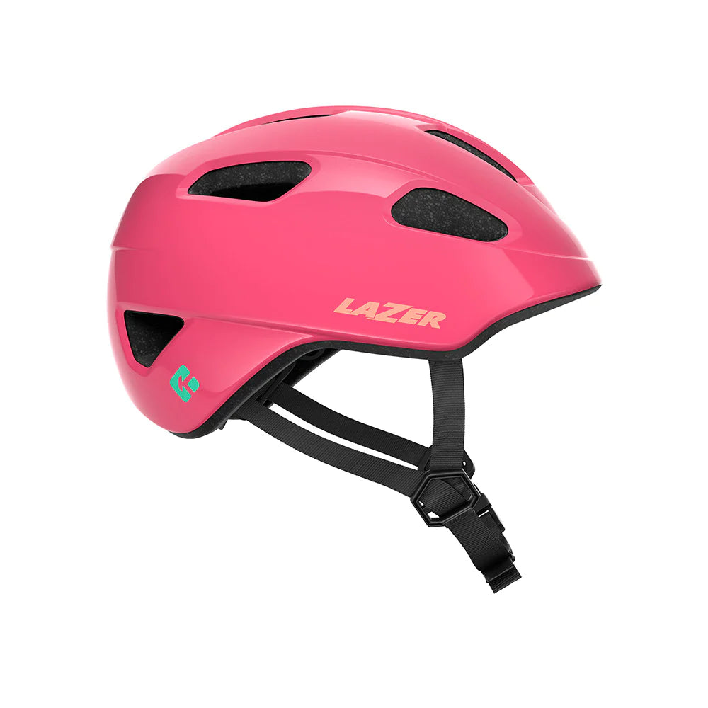 Lectric Lazer Nutz KinetiCore Kids' Helmet - Fuchsia