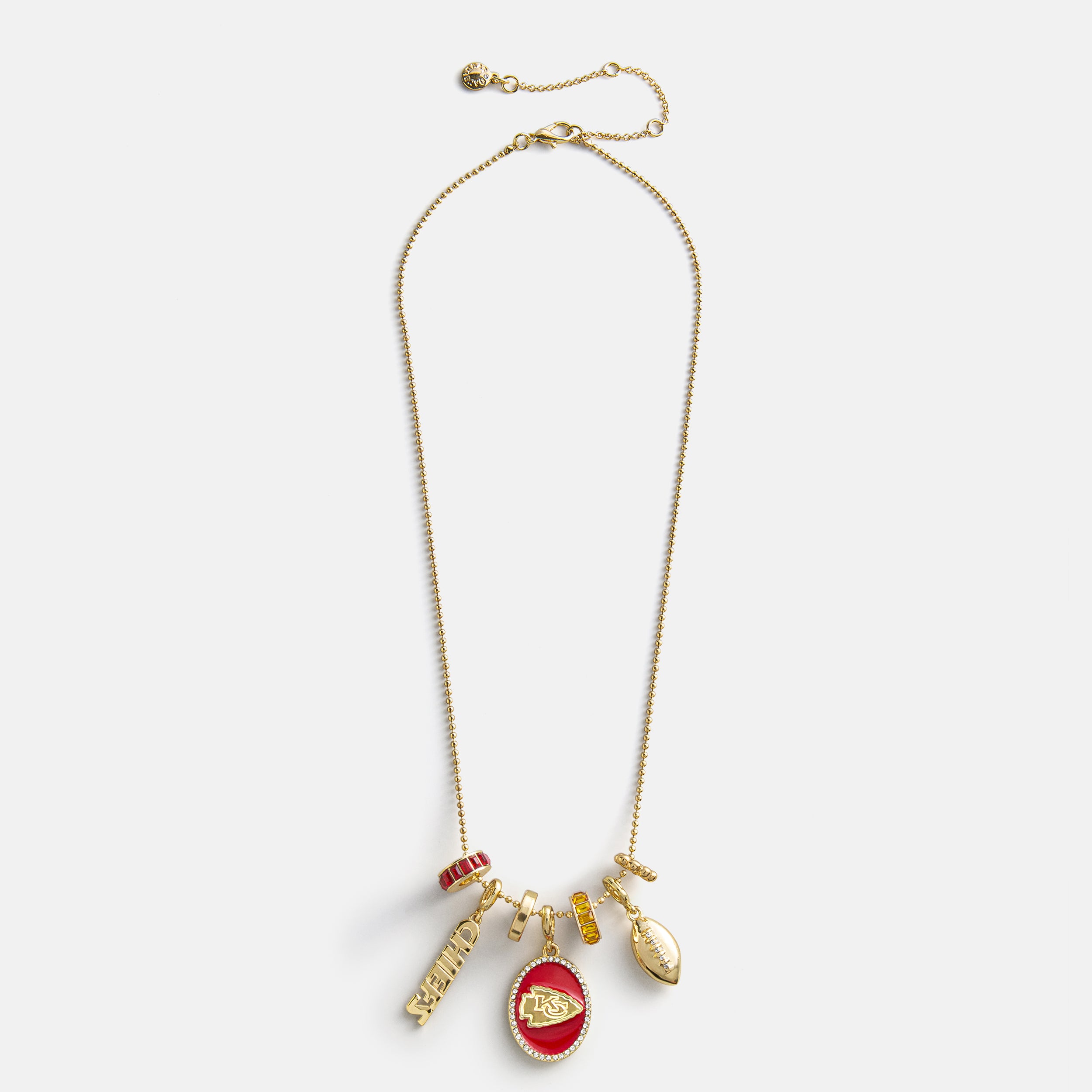 BaubleBar NFL Cluster Charm Necklace - Kansas City Chiefs