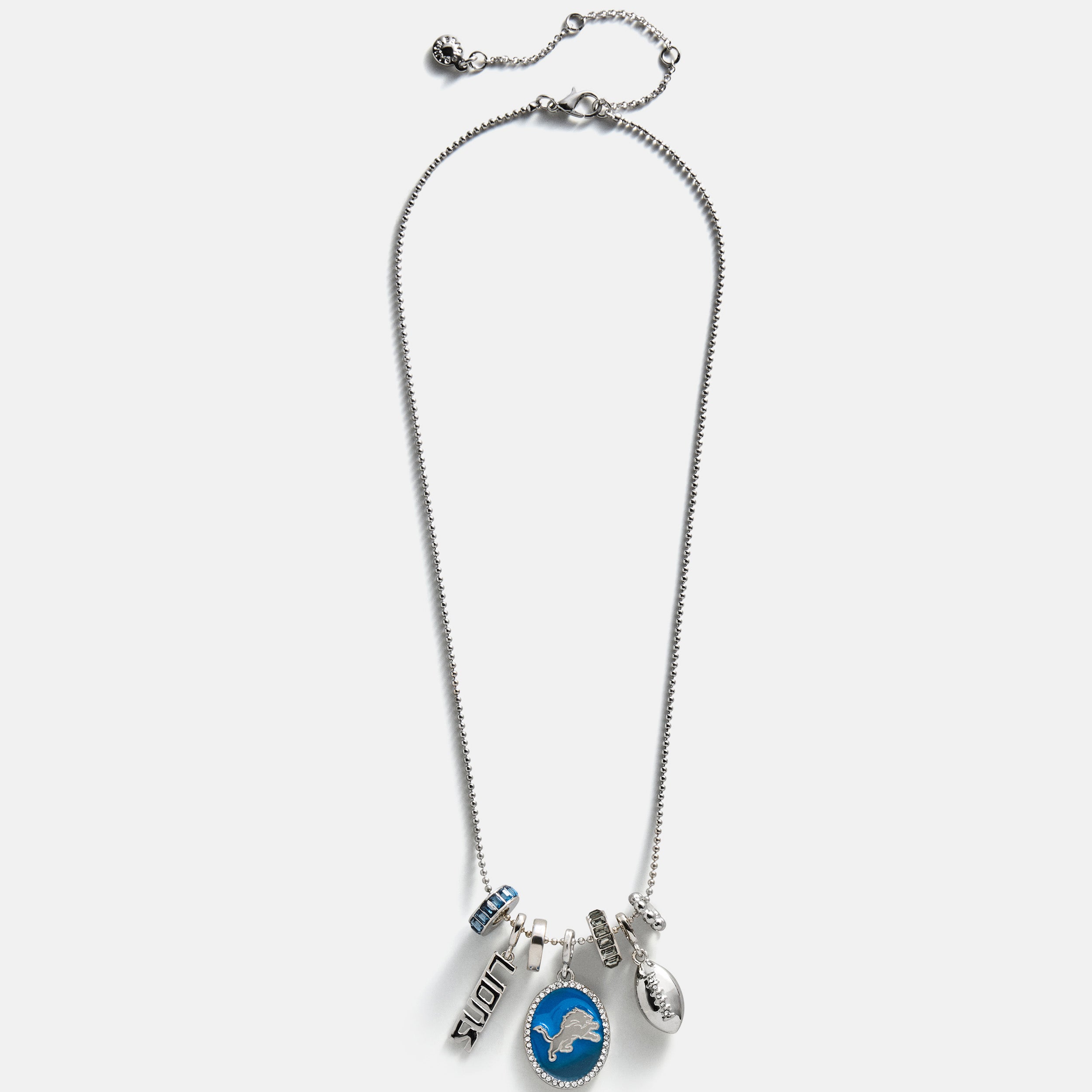 BaubleBar NFL Cluster Charm Necklace - Detroit Lions
