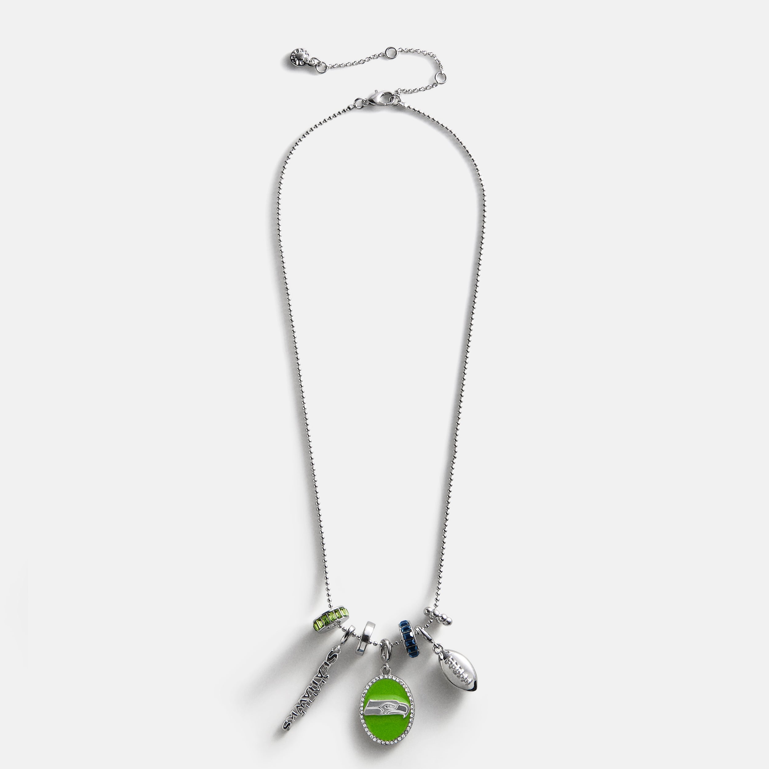 BaubleBar NFL Cluster Charm Necklace - Seattle Seahawks