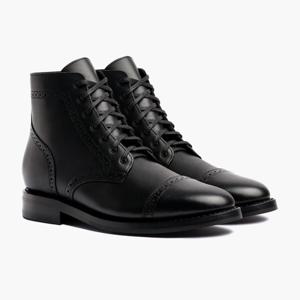 Thursdayboots Captain Brogue | Black
