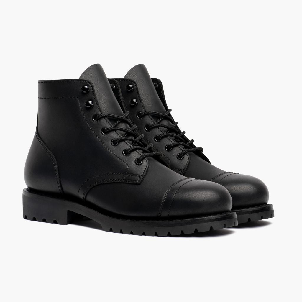 Thursdayboots Heritage Captain StormKing® | Black Oil Tan
