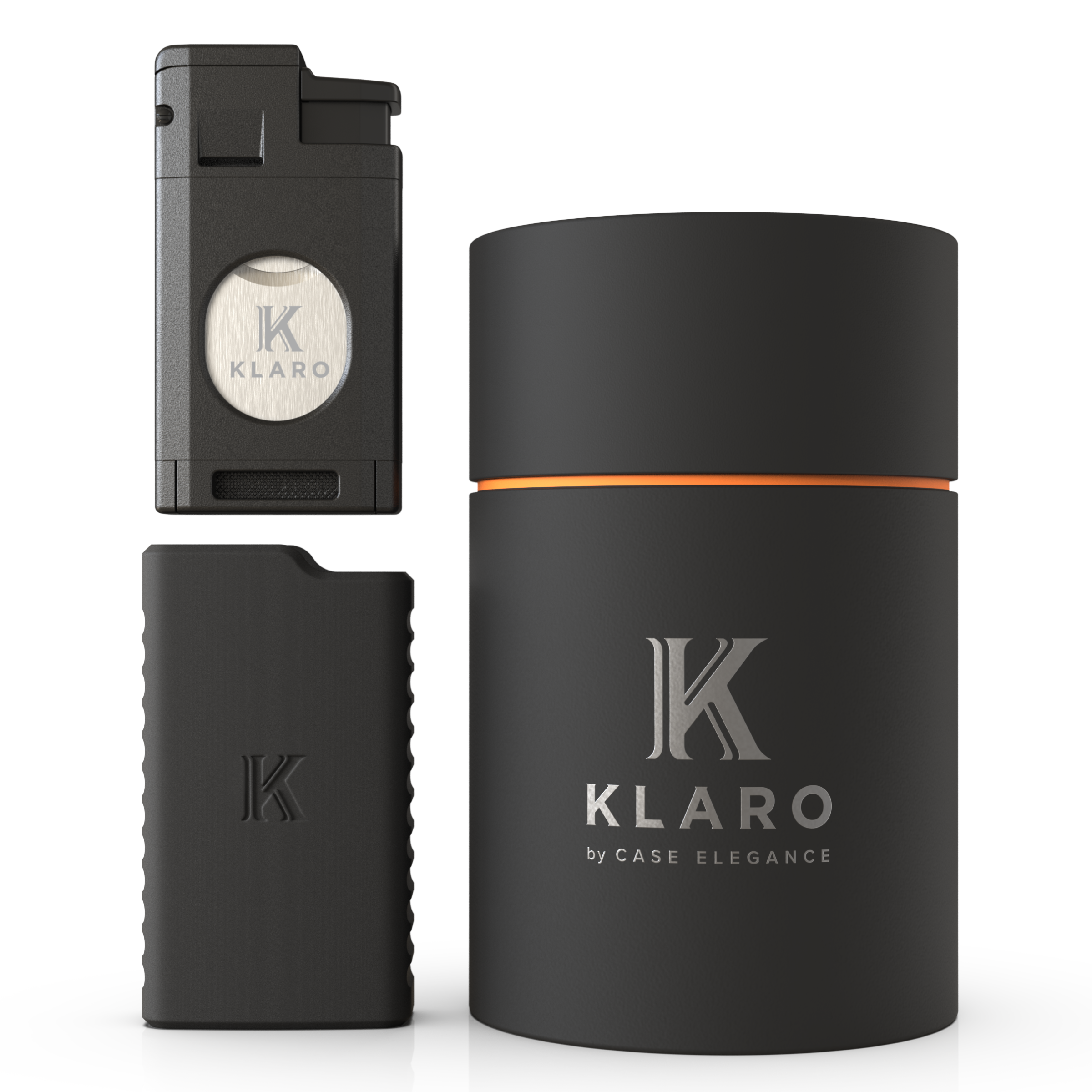 Case Elegance Overland Lighter Straight Cut - Black