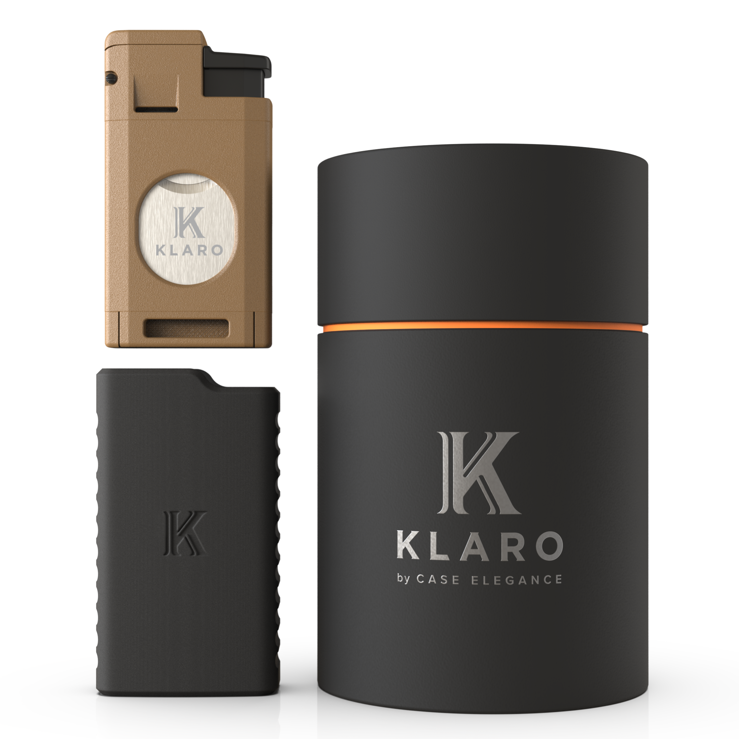 Case Elegance Overland Lighter Straight Cut - Tan