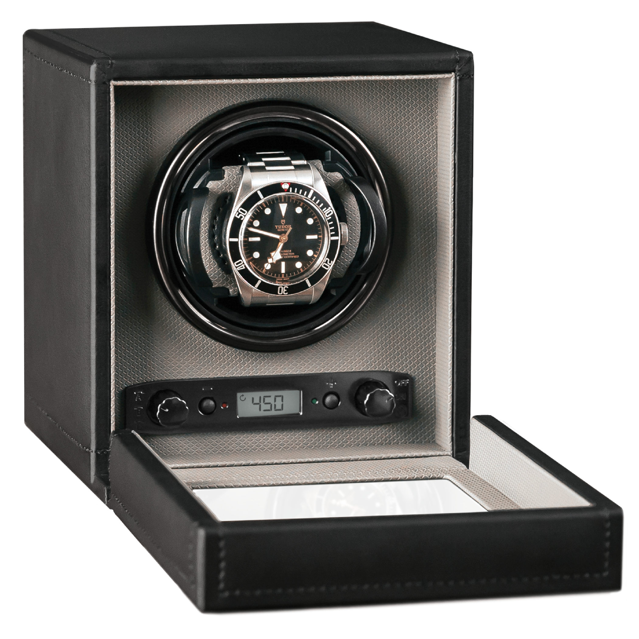 Case Elegance The Benson Single Watch Winder - Black