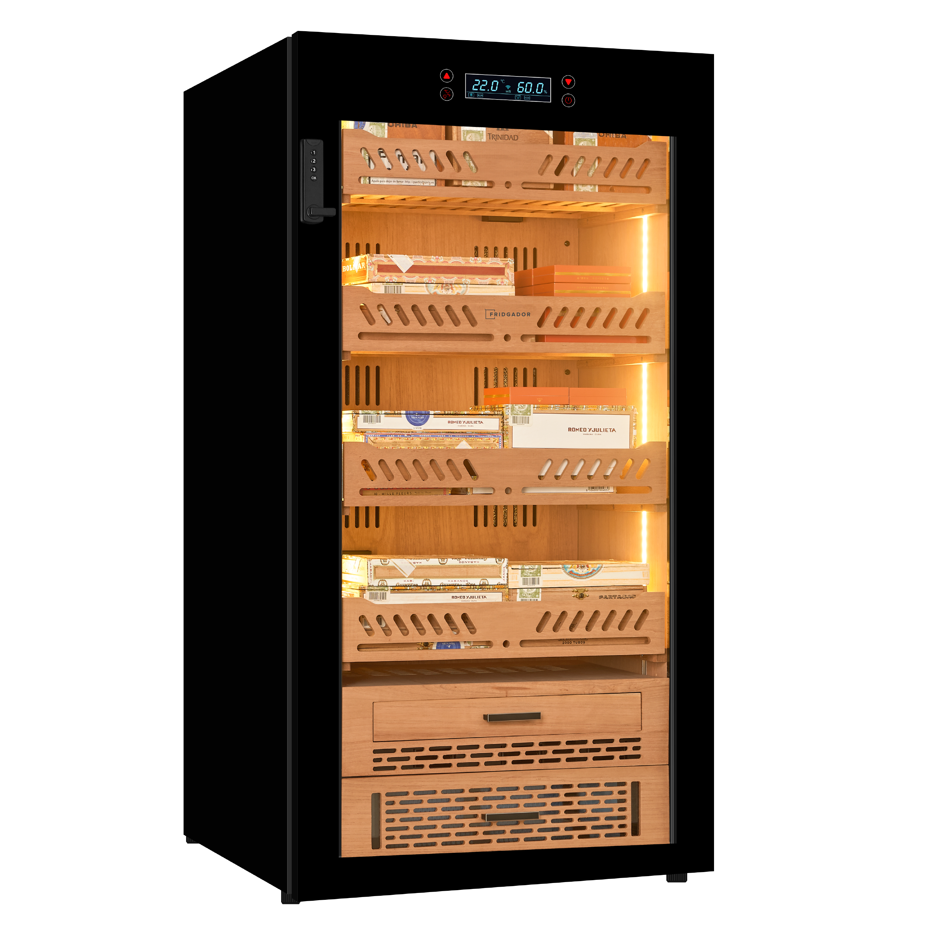 Case Elegance Airo Fridgador Cabinet - 248L