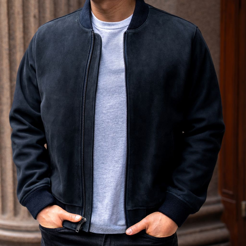 Thursdayboots Bomber Jacket | Navy
