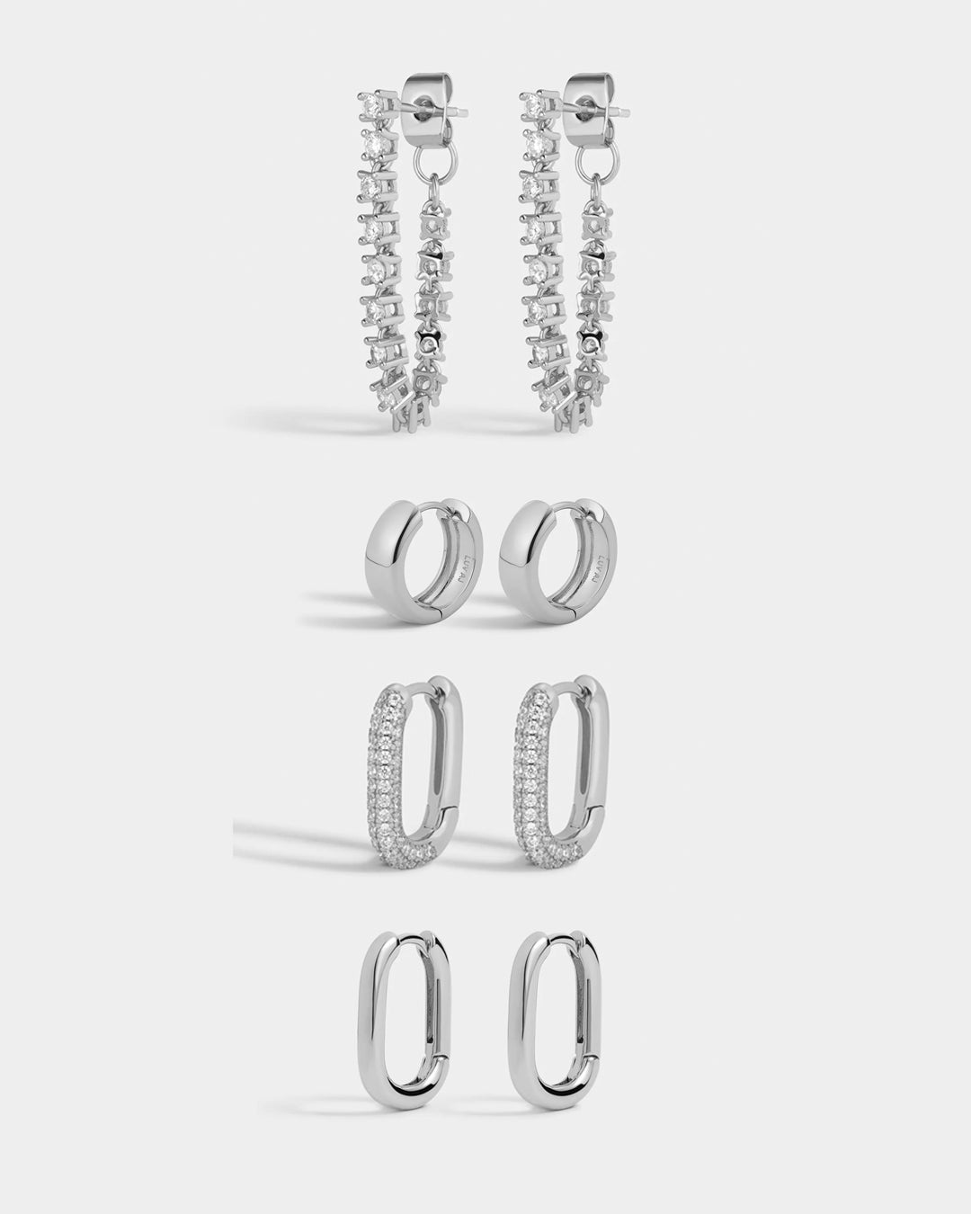 Luv AJ The Ear Stack Edit- Silver