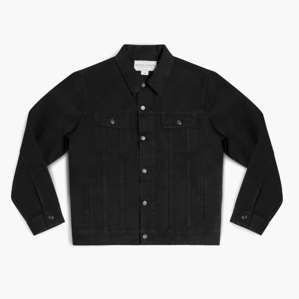 Thursdayboots [W] Denim Trucker Jacket | Pitch Black