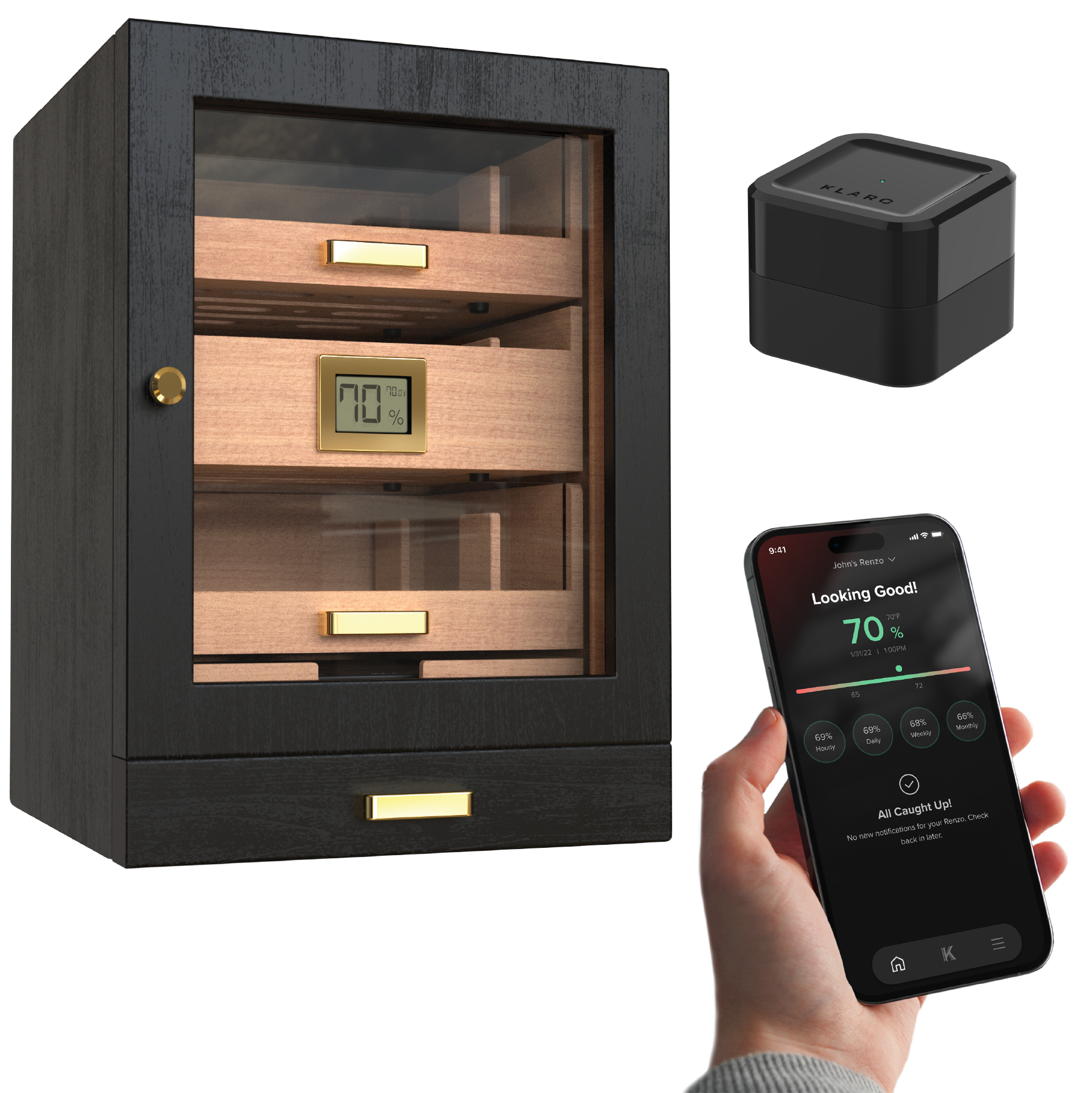 Case Elegance Luca Humidor Cabinet