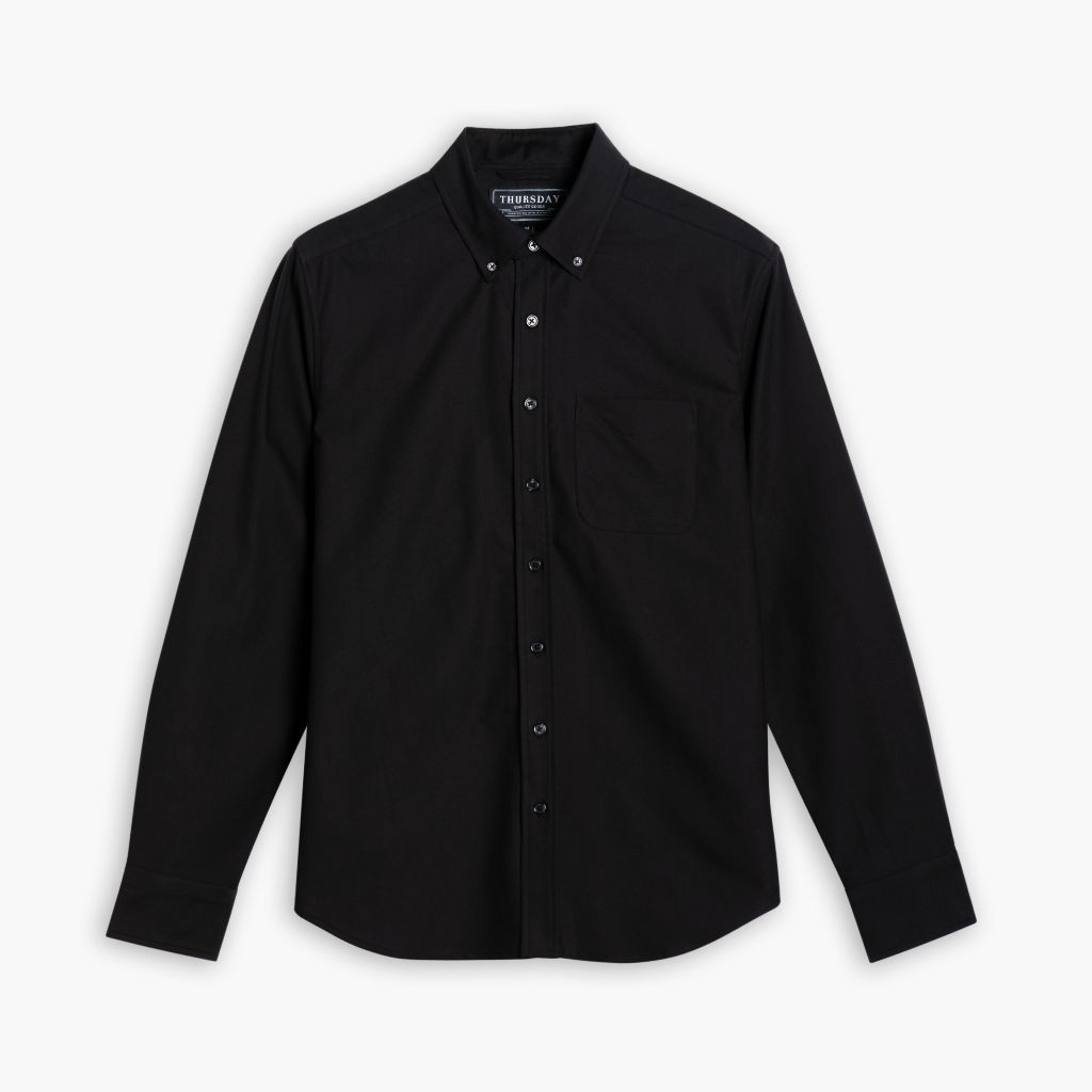 Thursdayboots Oxford Shirt | Black