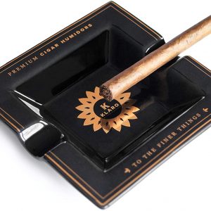 Case Elegance Klaro Square Medium Ceramic Ashtray