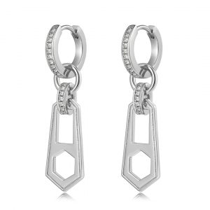Luv AJ Mini Zipper Huggies- Silver
