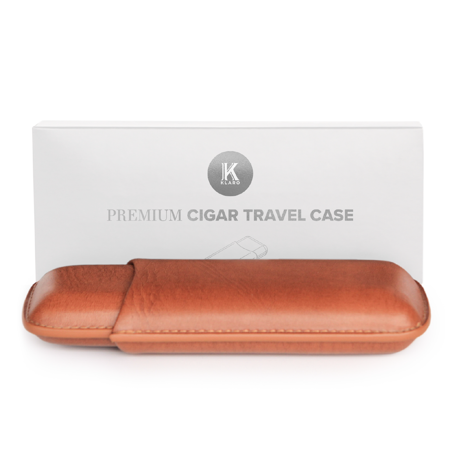 Case Elegance Klaro 2 Cigar Travel Case