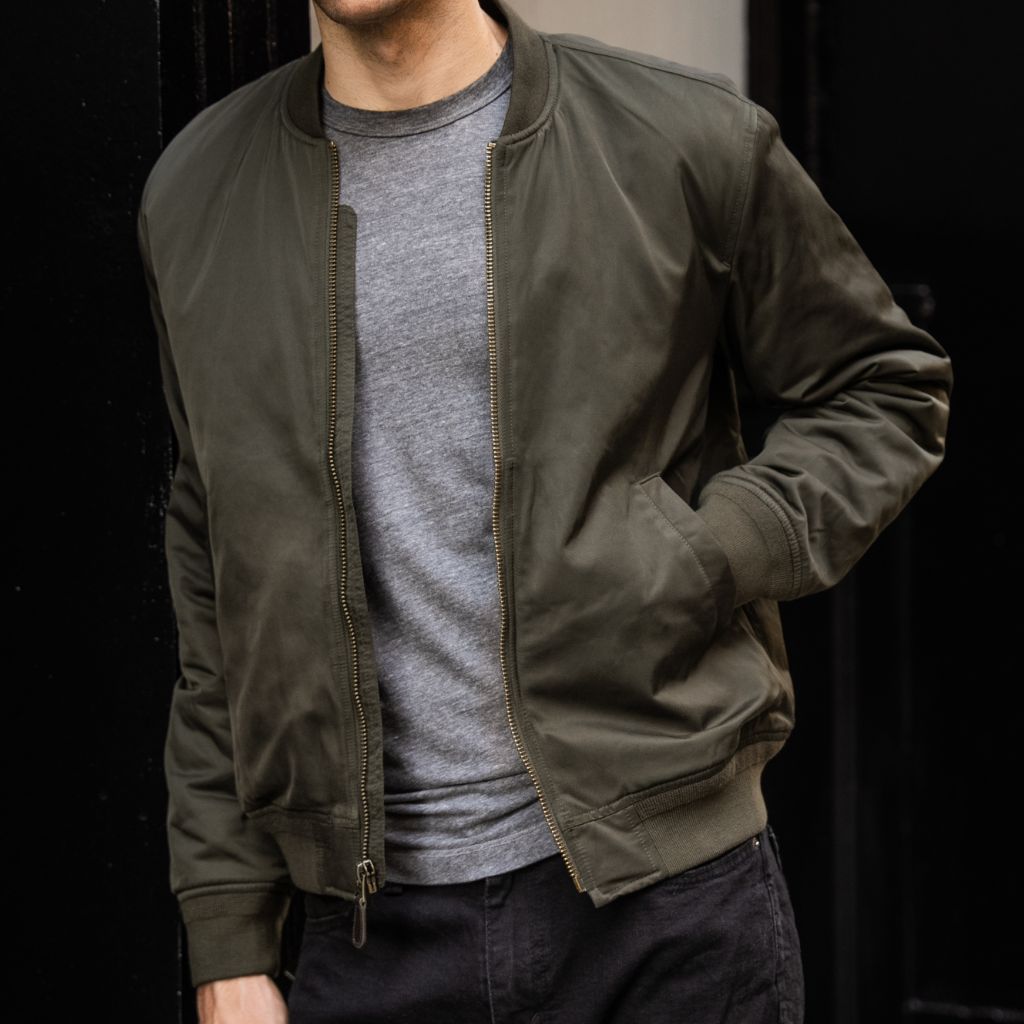 Thursdayboots Union Bomber Jacket | Olive