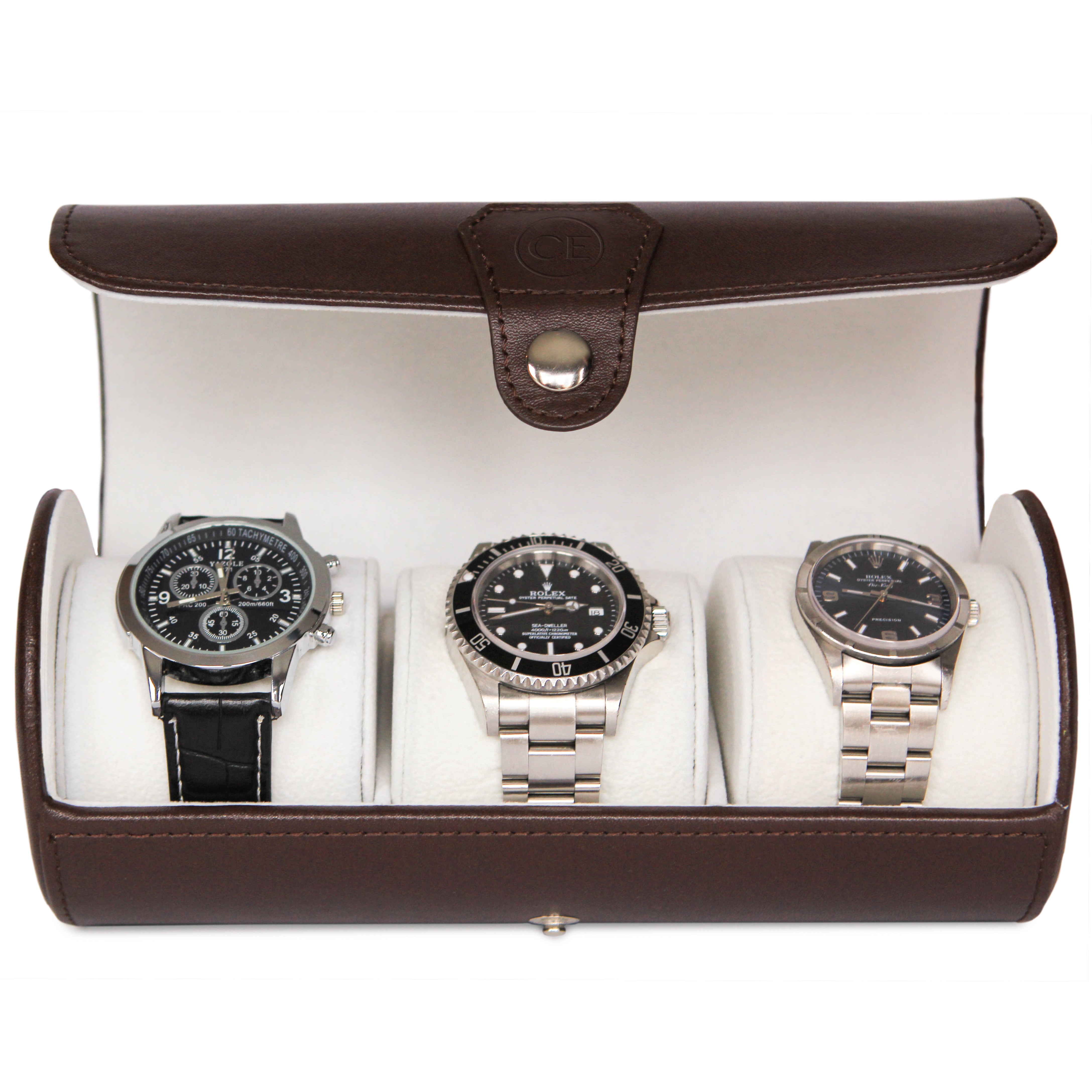 Case Elegance Travel Watch Case - 3 Slot