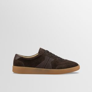 Koio Monza Leather & Suede Sneaker in Cacao