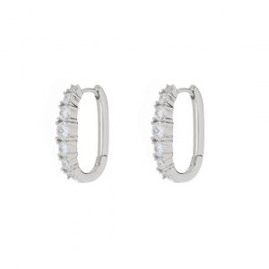 Luv AJ Tai Diamonte Huggies- Silver