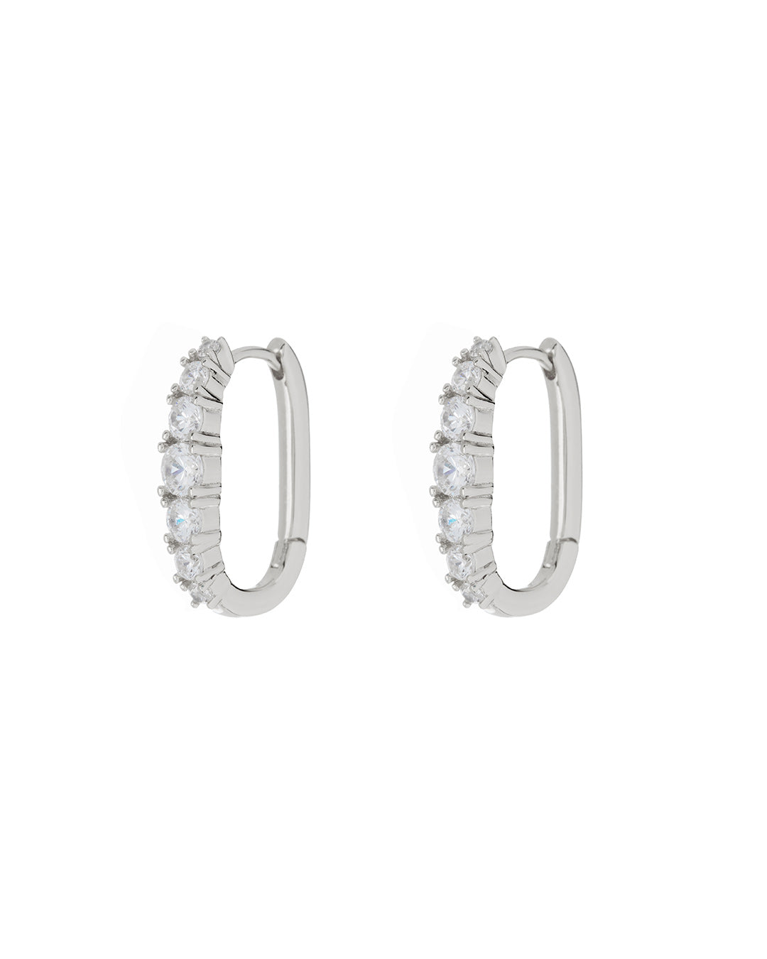 Luv AJ Tai Diamonte Huggies- Silver