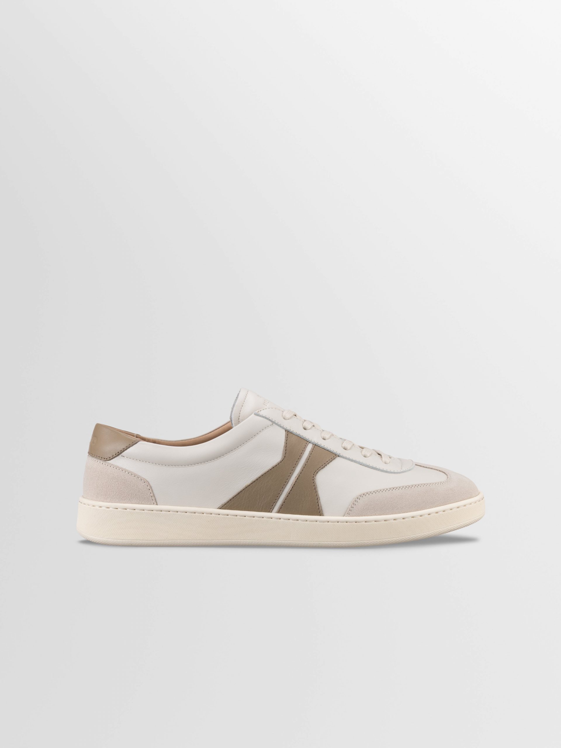 Koio Monza Leather Sneaker in Latte