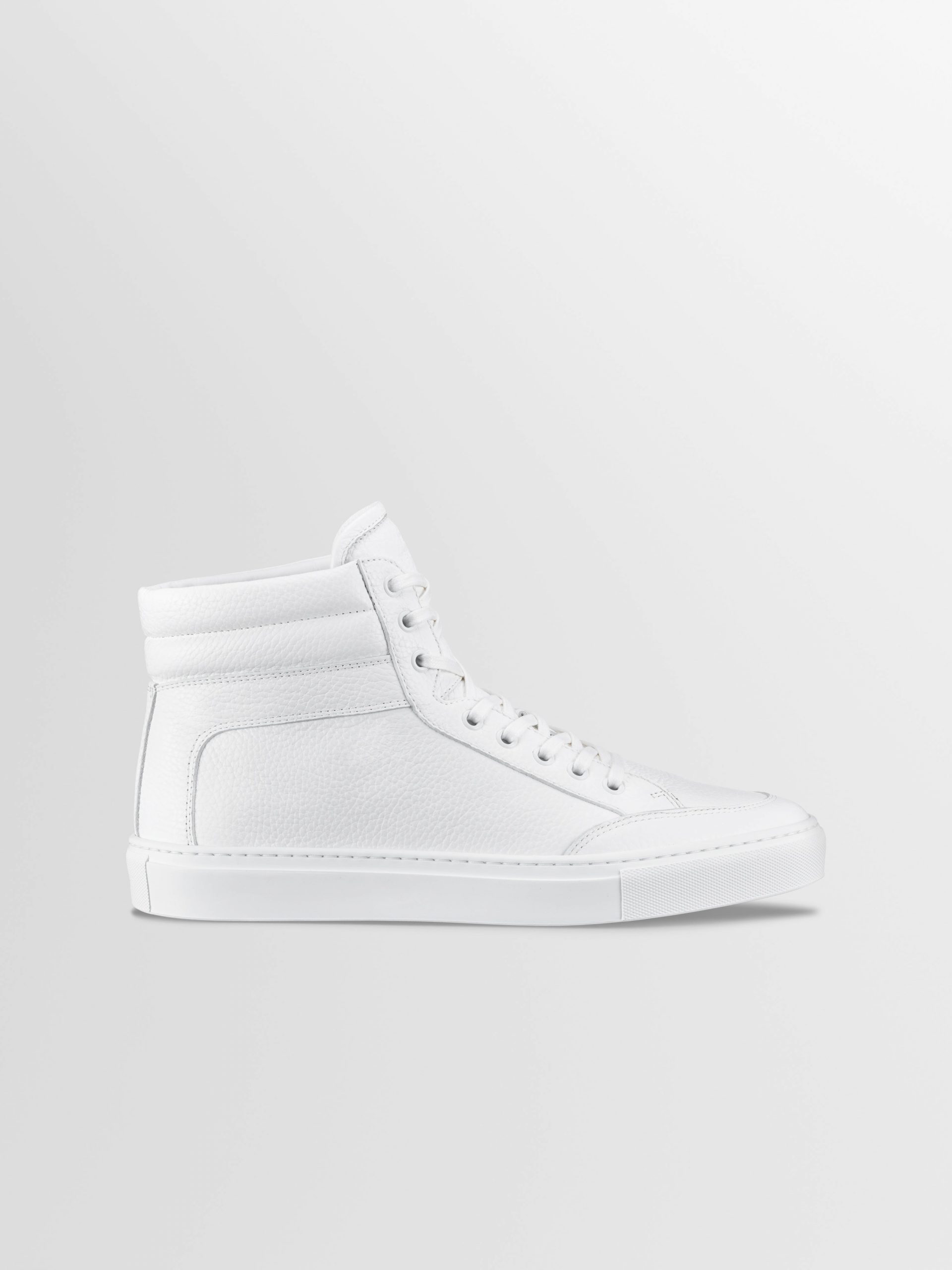 Koio Primo Leather Sneaker in Triple White