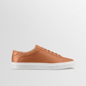 Koio Capri Leather Sneaker in Castagna