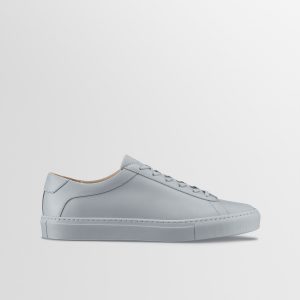 Koio Capri Leather Sneaker in Pebble